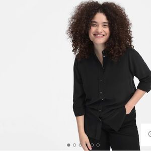 Everlane The Clean Silk Relaxed Shirt